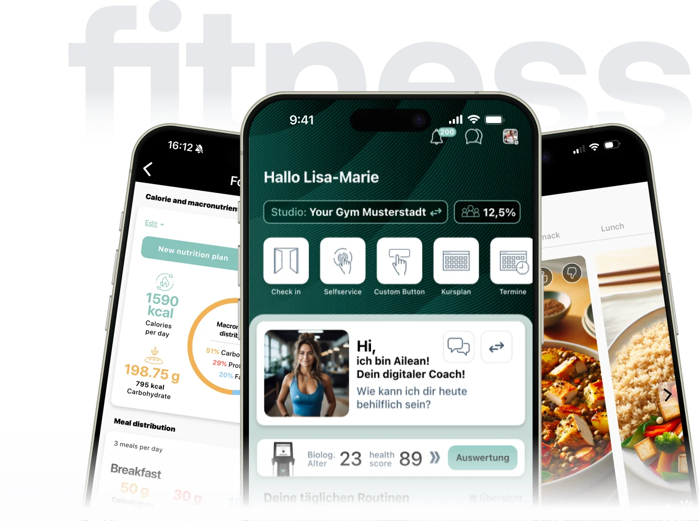 Fitness Nation العوامل المنطبقة